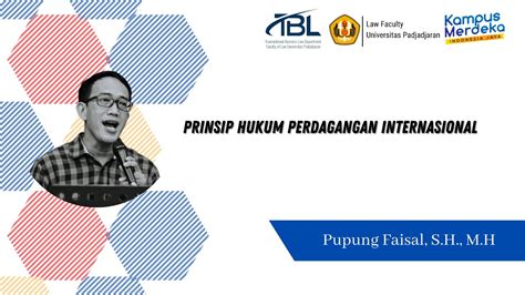 Prinsip Hukum Perdagangan Internasional YouTube