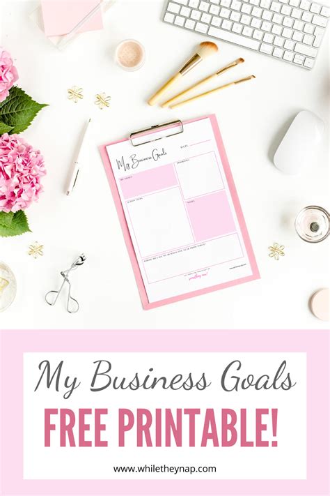 Business Goals Template