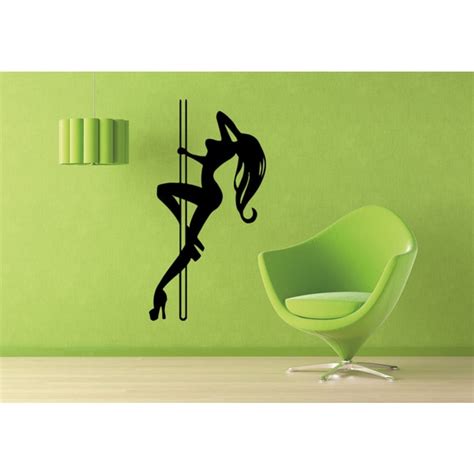 Shop Luxury Stripper Pole Dance Strip Club Wall Art Sticker Decal