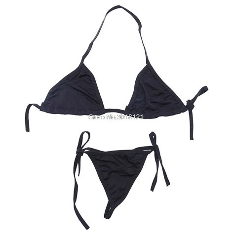 Aliexpress Buy 1 Set Sexy Women Micro Thong Babydoll Underwear Bra G String Bikini