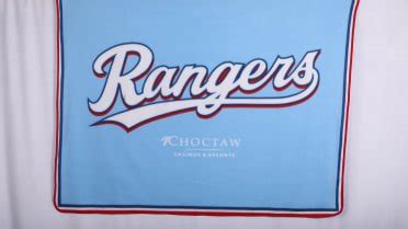 July 11, 2021 Texas Rangers - Powder Blue Fleece Blanket - Stadium ...