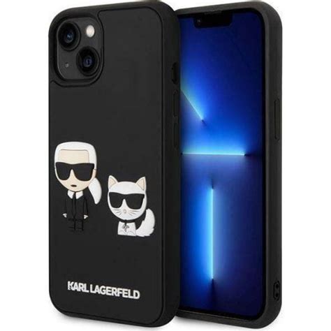 Etui Karl Lagerfeld Hard Case Karl Choupette Ikonik 3D Do IPhone 14