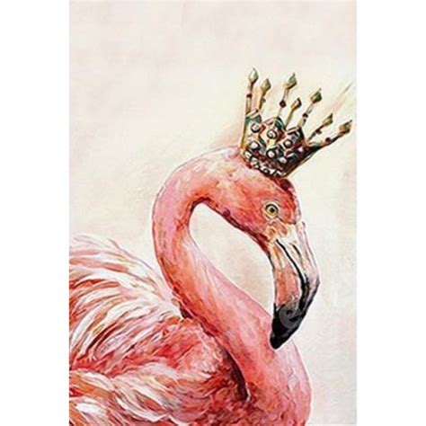 Diamond Painting Broderie Diamant Flamant Rose X Cm Art Sur Le