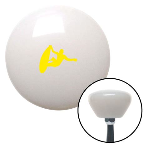 American Shifter® Ascsnx1600786 Retro Series White Custom Shift Knob