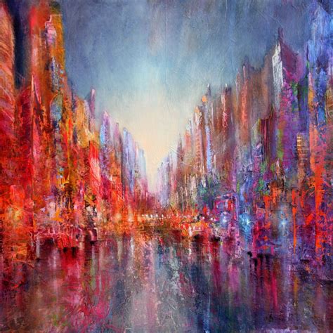 Abstract City Wall Art | Prints, Framed Prints And Multi Panel Art