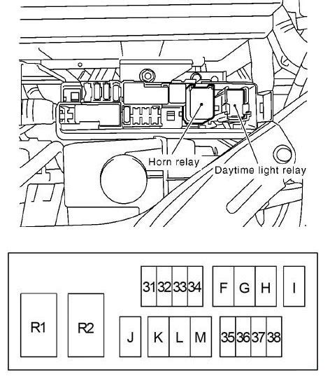 2008 Nissan Fuse Diagram