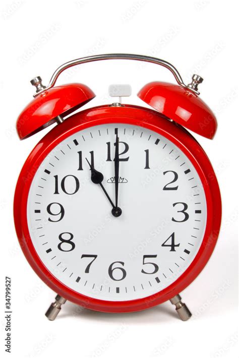 Wecker 11 Uhr Eleven A Clock Stock Photo Adobe Stock