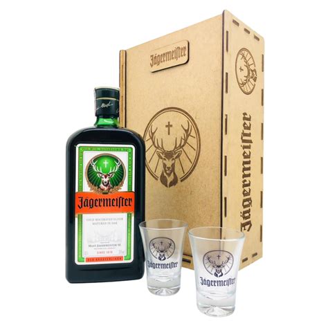 Kit Presente Jagermeister Com Copo De Shot