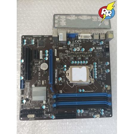 Jual Motherboard Mobo Mainboard Pc Merk Msi B Ma P Slot Ram