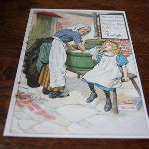 Genuine Antique Sunlight Soap Advertising Insert Etsy