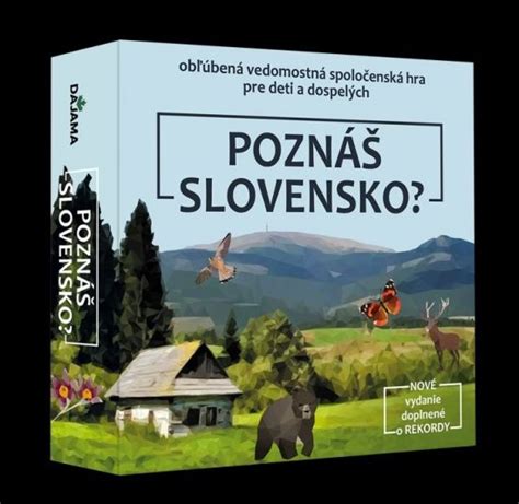 Detské knihy Kniha Poznáš Slovensko nov vydanie takinak sk