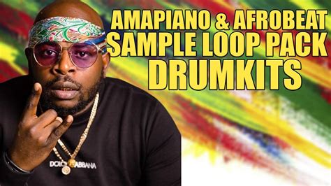 FREE AMAPIANO AFROBEAT SAMPLE DRUM LOOP PACK 2023 YouTube