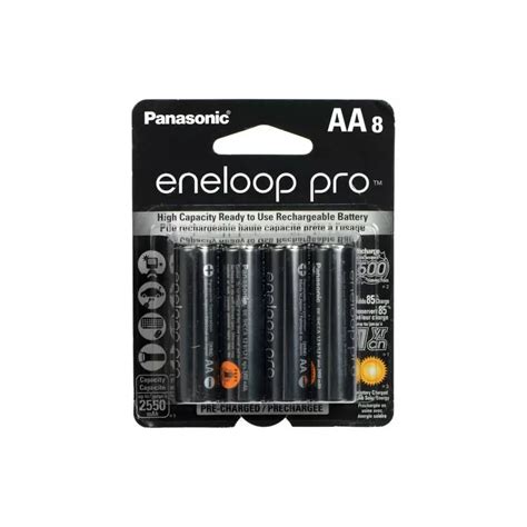 Panasonic Pilas Aa 8u Panasonic Recargable Eneloop 2550 Mah