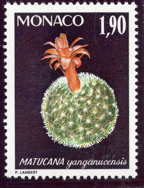 STAMP TIMBRE DE MONACO N 1001 FLORE PLANTES DU JARDIN EXOTIQUE