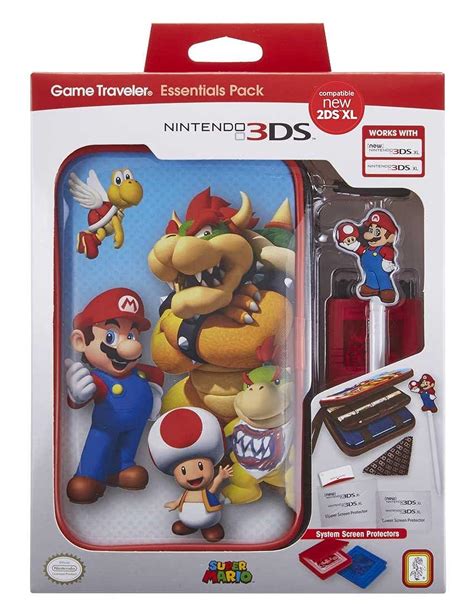 Carcasa New Ds Xl Mario Carcasas