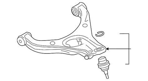 Ford Dealership 2019 2023 Ford Ranger Lower Control Arm Kb3z 3079 A