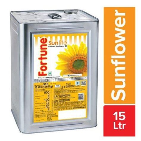 L Fortune Sunlite Refined Sunflower Oil Grade A At Best Price In New