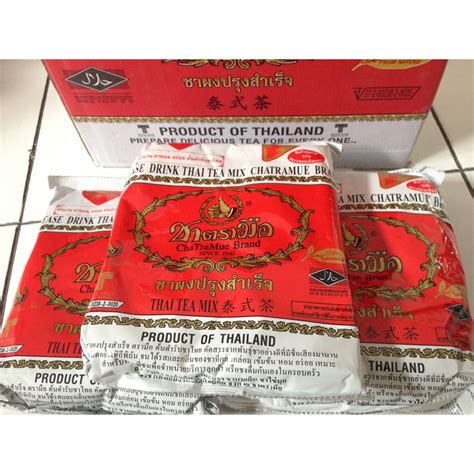 Thai Tea Mix Chatramue Brand Number One Thailand 400 Gr Bubuk Thaitea