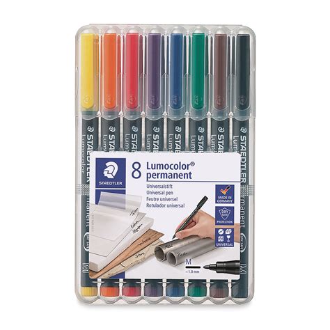 Staedtler Lumocolor Permanent Marker Set Of Assorted Medium