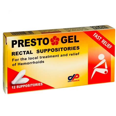 suppositories  hemorrhoids
