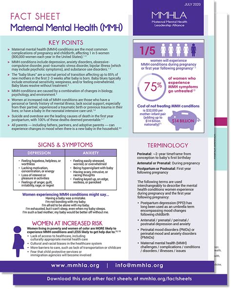 Maternal Mental Health Conditions — Maternal Mental Health Leadership