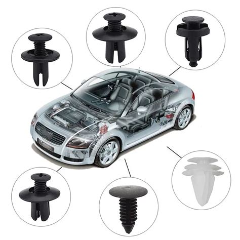 Kit De Clips De Sujeci N Para Coche Remache De Guardabarros Pasador De