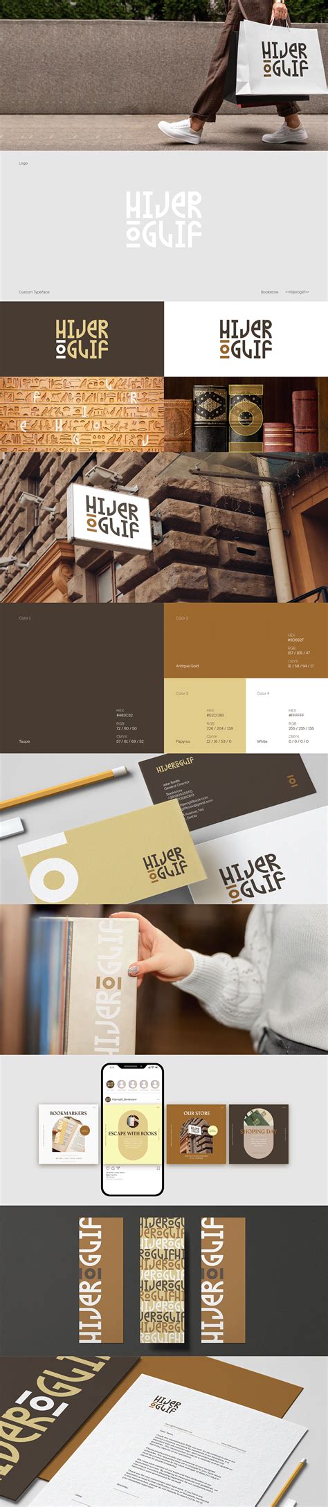 Bookstore Brand Identity :: Behance