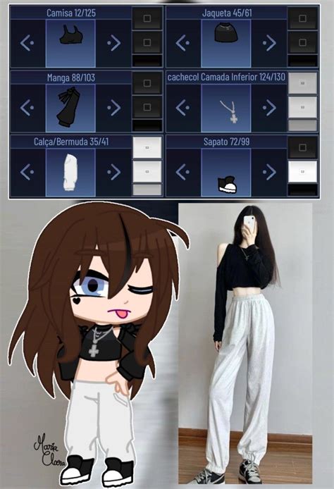 Oufit Gacha Club Roupas Ideias De Uniformes Roupas De Personagens