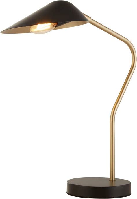 Searchlight X Swan Black Matte Gold Bordlampe 61 5cm Pris