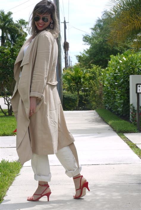 How To Combine A Trench Coat And Naked Sandals My Lovely People