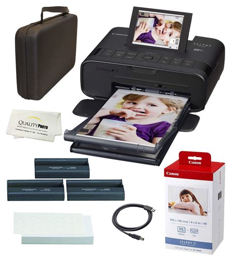 Canon Selphy Cp1300 Wireless Compact Photo Printer With Airprint And Mopria Device Printing