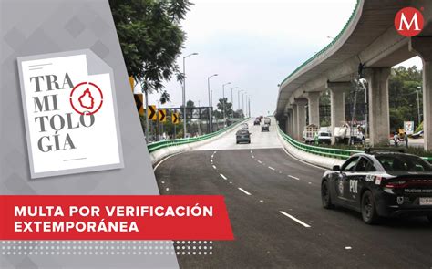 Multa por verificación vehicular extemporánea CdMx monto y cómo pagar