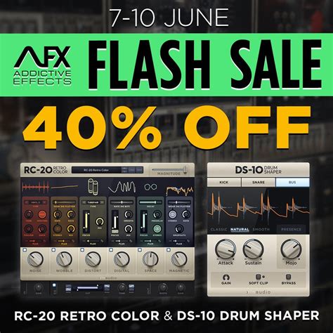 Xln Audio S Rc Retro Color Ds Drum Shaper Are Off Each