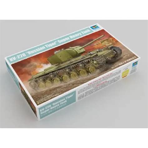 Maquette Char Kv Russian Tiger Super Heavy Tank Trumpeter