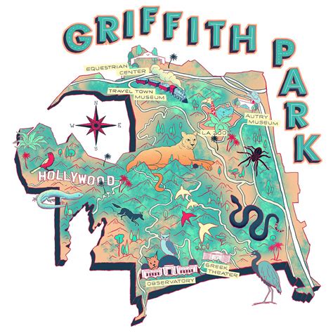Griffith Park Map