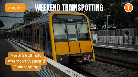 Rail Down Under Vlog 64 North Strathfield Afternoon Weekend Trains