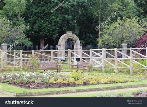 Walled Garden At Rouken Glen Park Fnock Royalty Free Stock