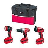 Durabuilt 18V Rechargeable 3 Pc Tool Kit Power Tool Combo Packs