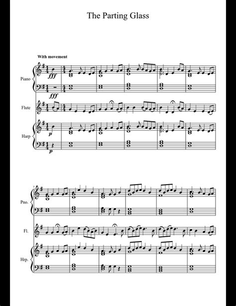 The Parting Glass Sheet Music Download Free In Pdf Or Midi