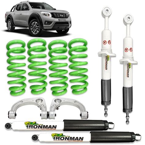 Kit Suspensão IronMan NitroGás Full para Nissan Frontier 2016 a 2024