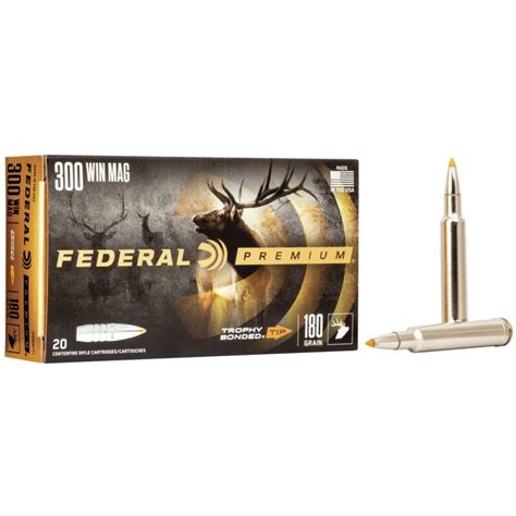 Win Mag Federal Gr Nosler Ballistic Tip Ve Win Mag