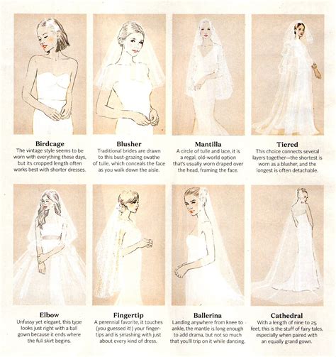 Types Of Veils For Wedding Dresses at Deloris Colvin blog