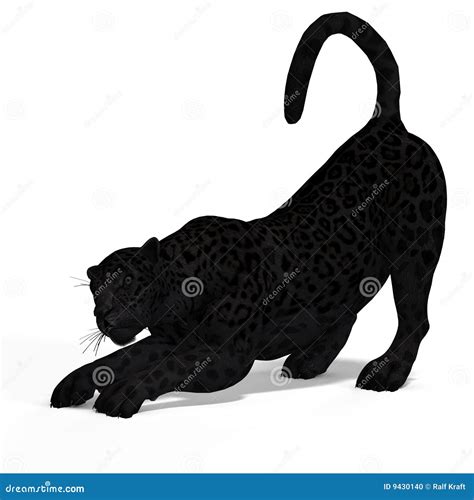 Big Cat Black Jaguar Stock Photo | CartoonDealer.com #9430140