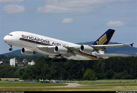 9V SKR Singapore Airlines Airbus A380 841 Photo By Maurizio Valli ID