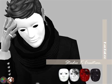 Anonymous Mask Ts4cc Studio K Creation Sims 4 Sims Sims 4 Update