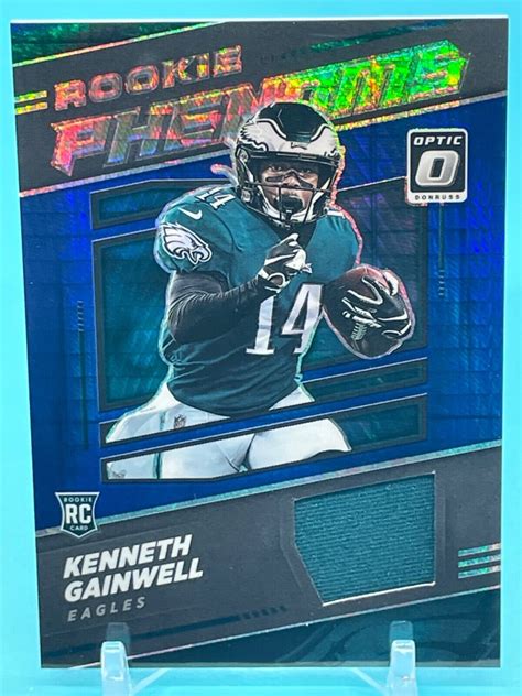 Kenneth Gainwell Optic Donruss Rookie Phenoms Patch Rp Hyper