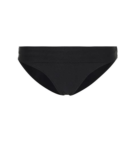 Core Textured Bikini Bottoms In Black Heidi Klein Mytheresa