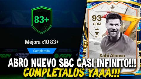 Abro Nuevo Sbc Casi Infinito Jugadores Asegurado Merece La