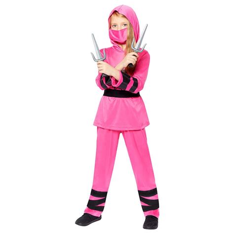 Pink Ninja - Child Costume | Party Delights