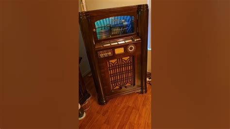 Finished Wurlitzer Model 412 Jukebox Restoration Youtube